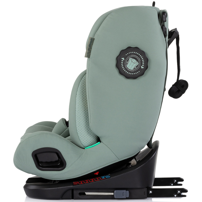 Scaun auto Chipolino Techno iGrow I-Size 40-150 cm cu sistem Isofix si sezut rotativ matcha [5]