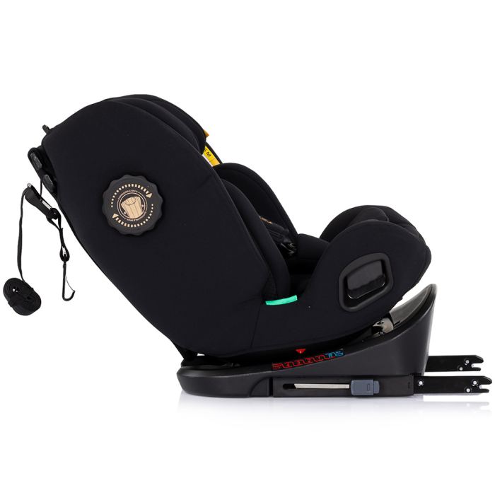 Scaun auto Chipolino Techno iGrow I-Size 40-150 cm cu sistem Isofix si sezut rotativ noir [9]