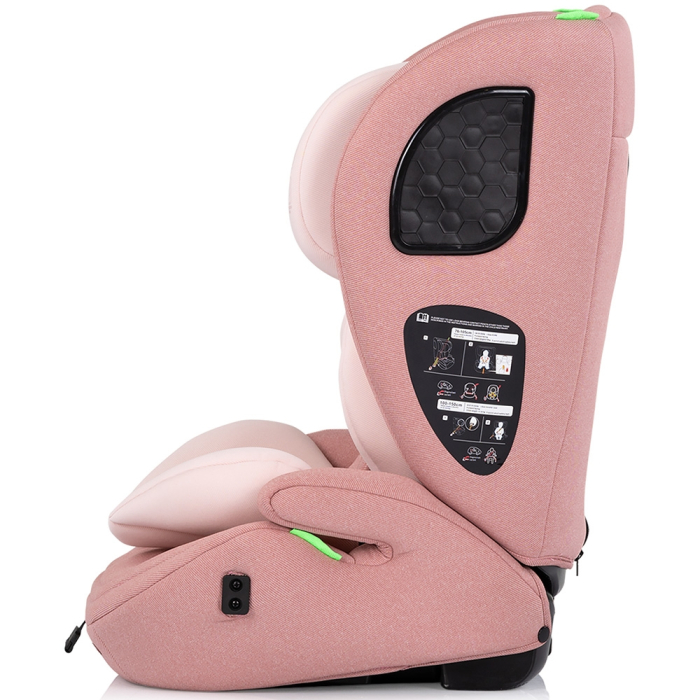 Scaun auto Chipolino Tycoon I-Size 76-150 cm pink marshmallow [4]