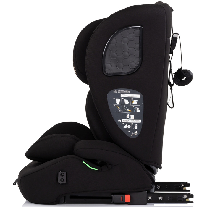 Scaun auto Chipolino Tycoon Iso I-Size 76-150 cm cu sistem Isofix blackberry [4]