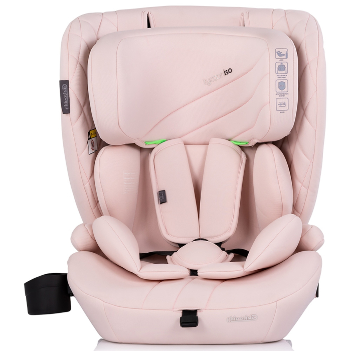 Scaun auto Chipolino Tycoon Iso I-Size 76-150 cm cu sistem Isofix pink marshmallow [2]