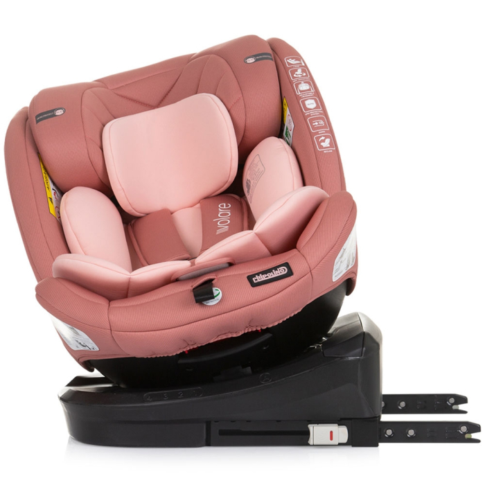 Scaun auto Chipolino Volare I-Size 40-150 cm flamingo cu sistem Isofix [6]