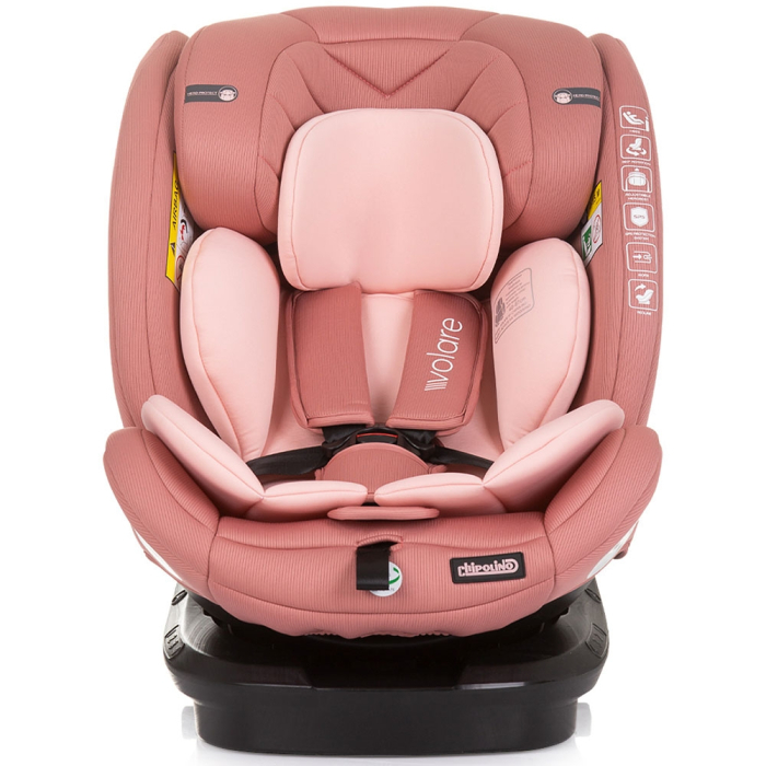 Scaun auto Chipolino Volare I-Size 40-150 cm flamingo cu sistem Isofix [2]