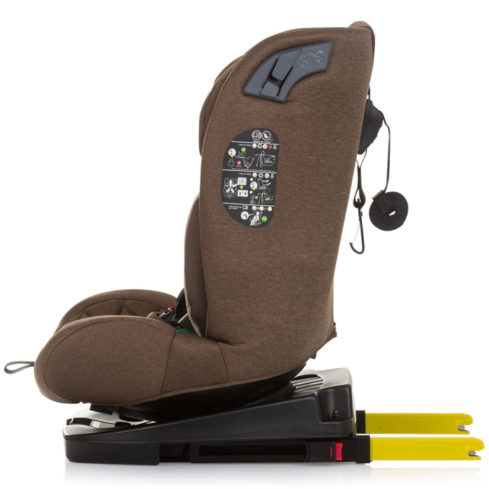 Scaun auto Chipolino X Factor I-Size 40-150 cm macadamia cu sistem Isofix [4]
