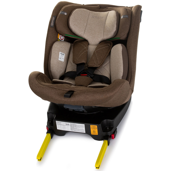 Scaun auto Chipolino X Factor I-Size 40-150 cm macadamia cu sistem Isofix [10]