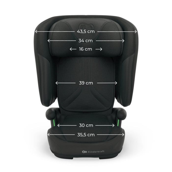 SCAUN AUTO KINDERKRAFT UNITY2 100-150 CM, BLACK [10]