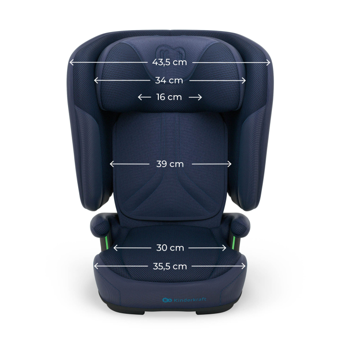 SCAUN AUTO KINDERKRAFT UNITY2 100-150 CM, NAVY [10]