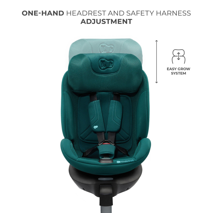 SCAUN AUTO KINDERKRAFT XRIDER 2 I-SIZE 40-150 CM GREEN [10]