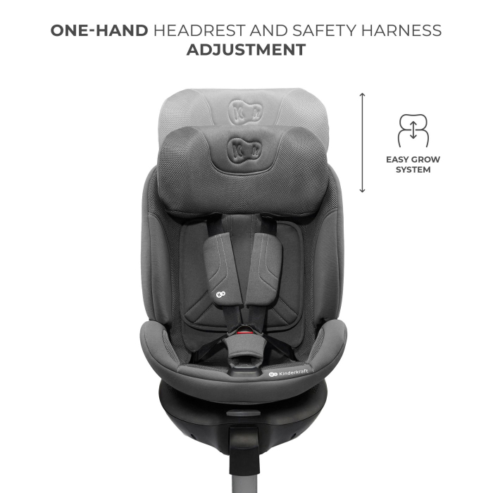 SCAUN AUTO KINDERKRAFT XRIDER 2 I-SIZE 40-150 CM GREY [6]