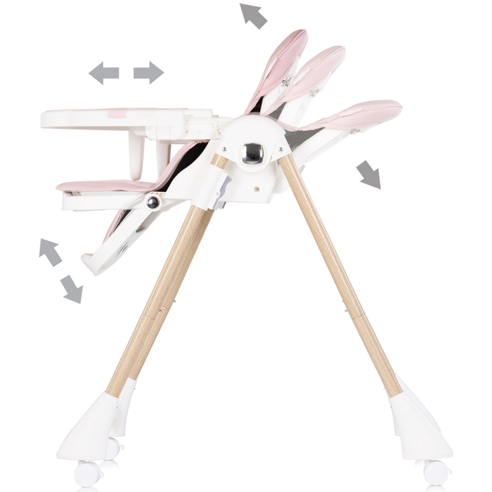 Scaun de masa Chipolino Candy Shop powder pink [5]