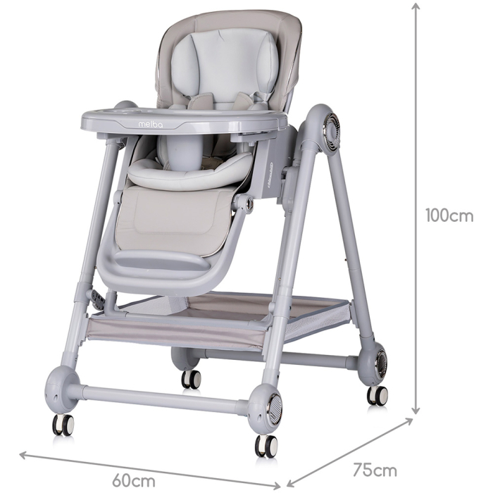 Scaun de masa Chipolino Melba 2 in 1 platinum [2]