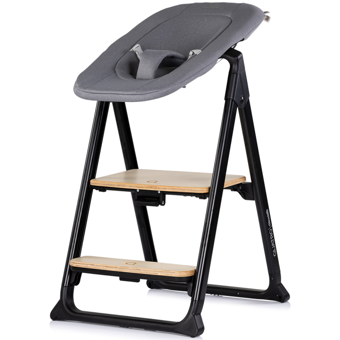 Scaun de masa Chipolino Quatro 4 in 1 charcoal [2]