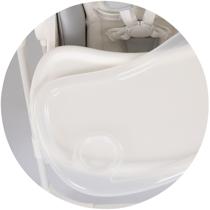 Scaun de masa si leagan electric Chipolino Master Class 2 in 1 cashmere [9]