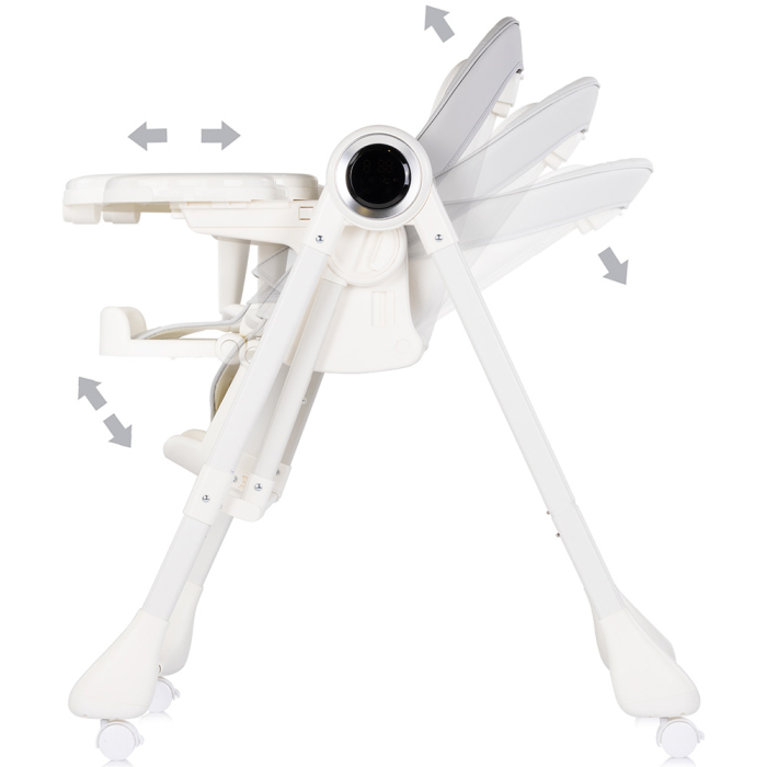 Scaun de masa si leagan electric Chipolino Master Class 2 in 1 cashmere [6]
