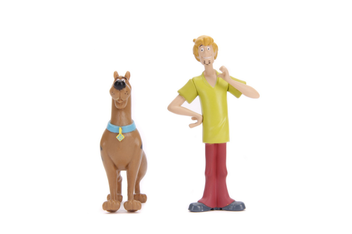 SCOOBY DOO MYSTERY VAN SET FORMAT DIN DUBITA METALICA SCARA 1:24 SI 2 FIGURINE SCOOBY DOO SI SHAGGY [6]
