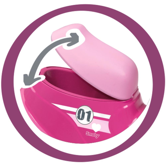 Scuter Smoby Scooter Ride-On pink [2]