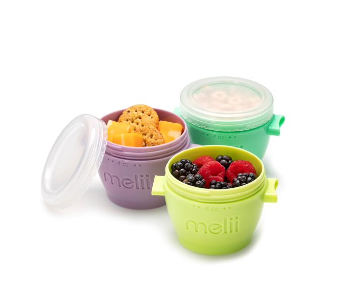 SET 4 RECIPIENTE PLASTIC SNAP&GO, MELII, 118 ML [7]