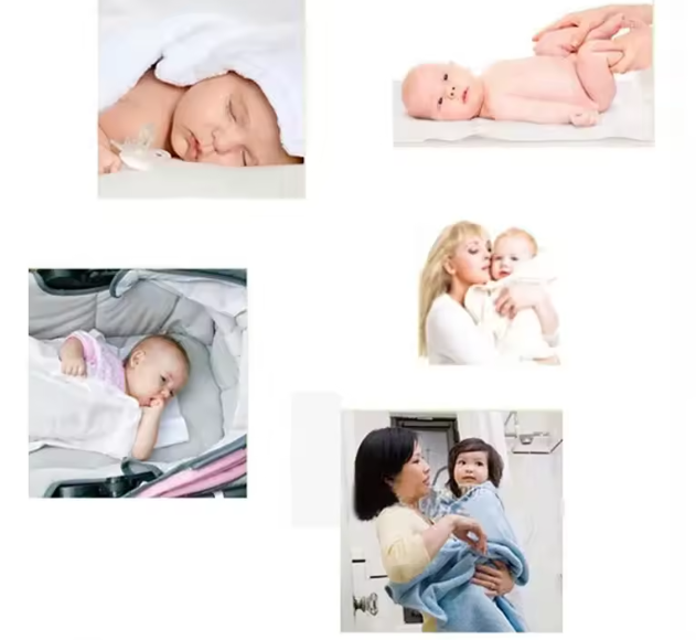 Set 4 scutece, Bumbac, Nuante neutre [4]