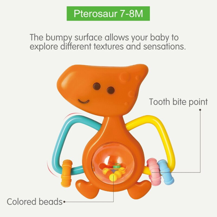 SET 5 ZORNAITORI DINOZAURI MULTICOLORI [5]