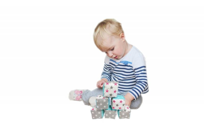 Set 6 cuburi de joaca textile MyKids 10x10 cm [3]