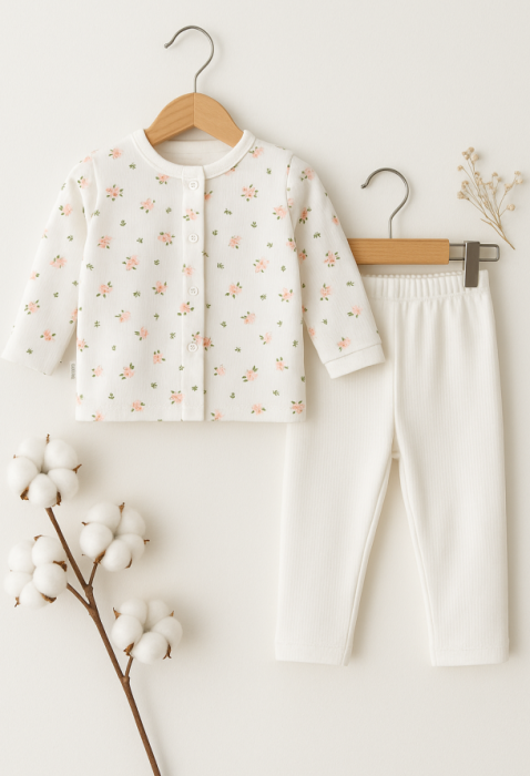 Set Bebelus, Imprimat, Floricele [1]