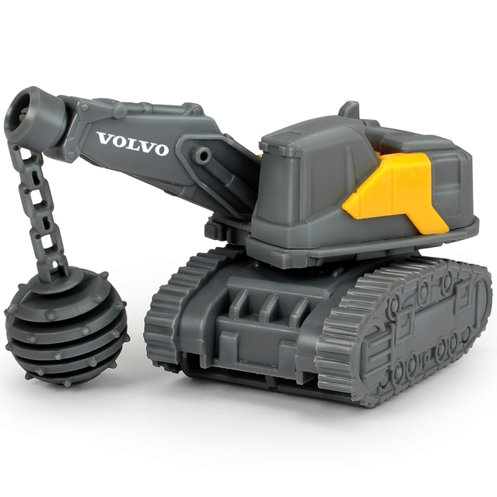 Set Dickie Toys Volvo Micro Workers 9 cm cu 5 vehicule [10]