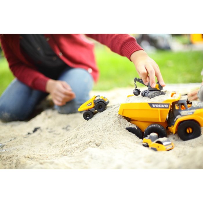 Set Dickie Toys Volvo Micro Workers 9 cm cu 5 vehicule [15]