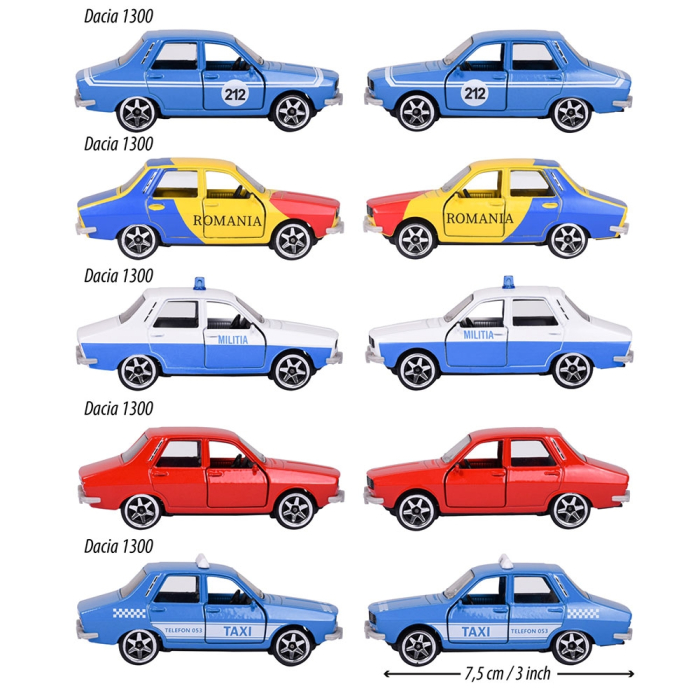 Set Majorette Dacia 1300 cu 5 masinute [3]