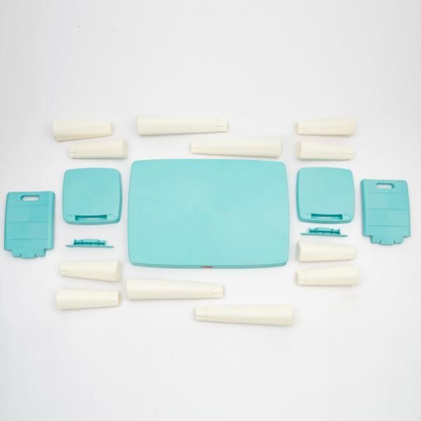 Set masa copii si scaune MyKids 04680/7 Turqoise [3]