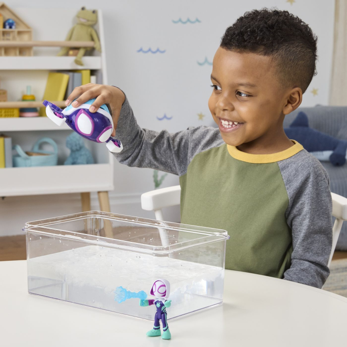 SPIDEY SI PRIETENII LUI UIMITORI MARVEL SET FIGURINA 7.6CM SI SUBMARINUL TESTOASA FANTOMA [3]