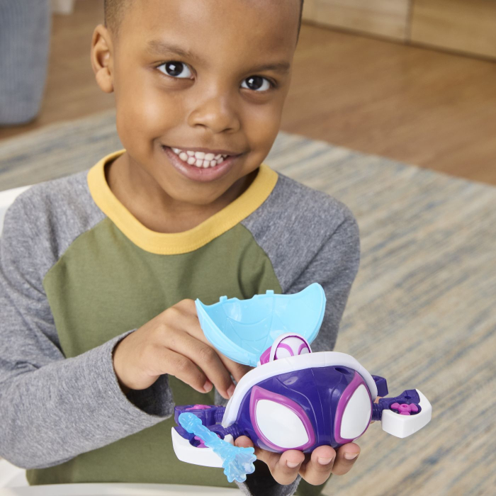 SPIDEY SI PRIETENII LUI UIMITORI MARVEL SET FIGURINA 7.6CM SI SUBMARINUL TESTOASA FANTOMA [7]