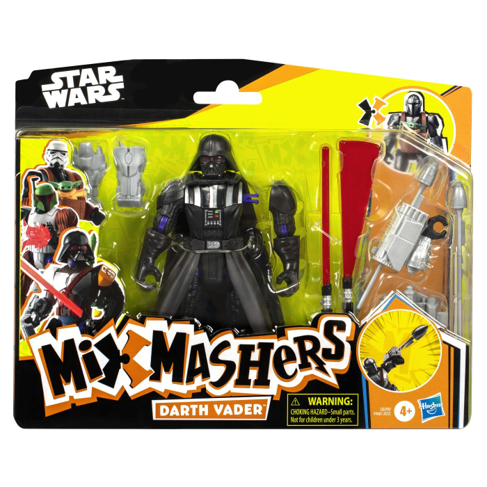 STAR WARS MIX MASHERS DELUXE SET FIGURINA DARTH VADER 12CM SI ACCESORII [1]