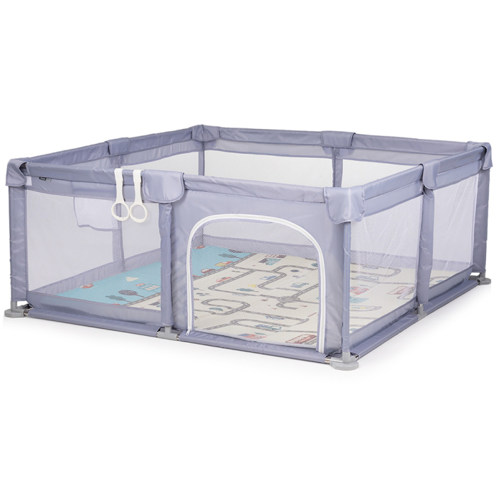 Tarc de joaca Chipolino Sienna 150x150 cm grey [2]