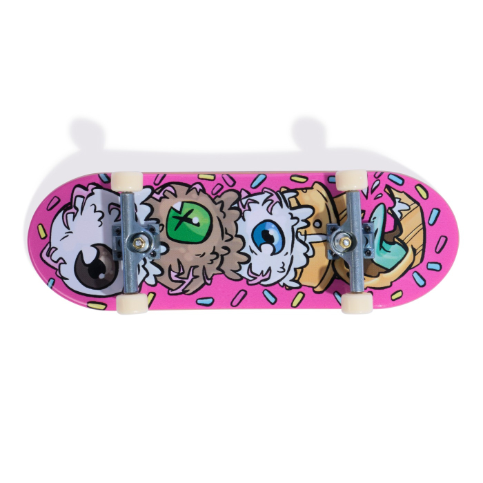 TECH DECH SK8 CREW PACHET 2 SETURI PLACA SI FIGURINA 9.6CM CASCA MOV SI CASTI ALBE [3]