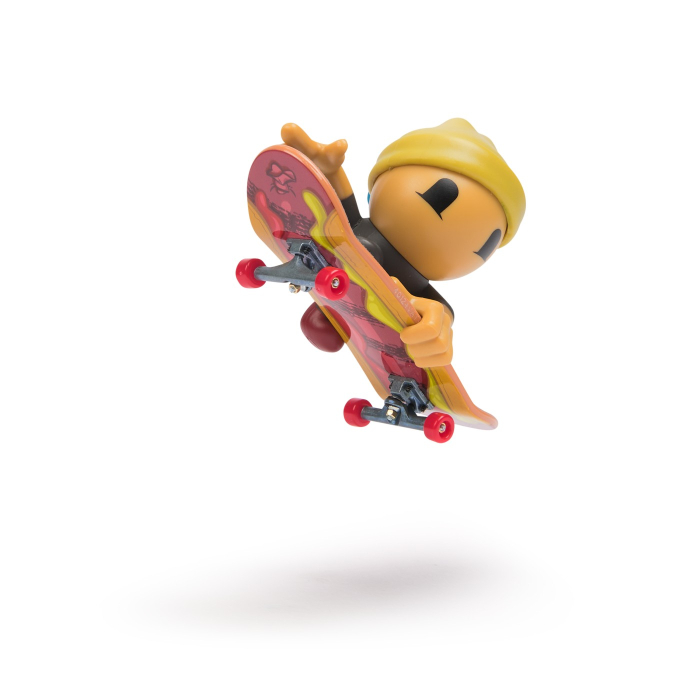 TECH DECH SK8 CREW PACHET PLACA SI FIGURINA 9.6CM CASCA GALBENA [8]
