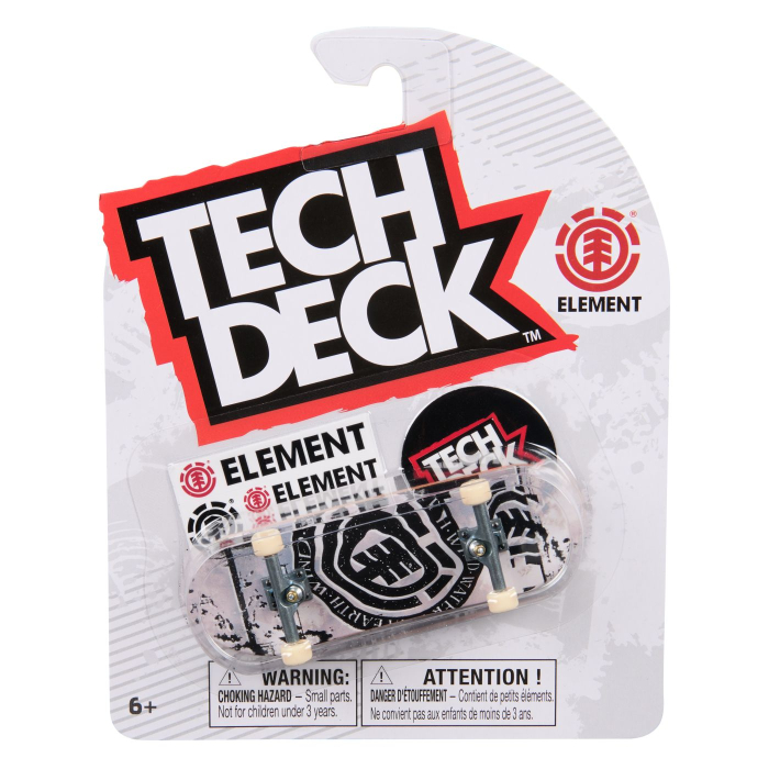 TECH DECK PACHET DE BAZA MINI PLACA DE SKATEBOARD ELEMENT [1]