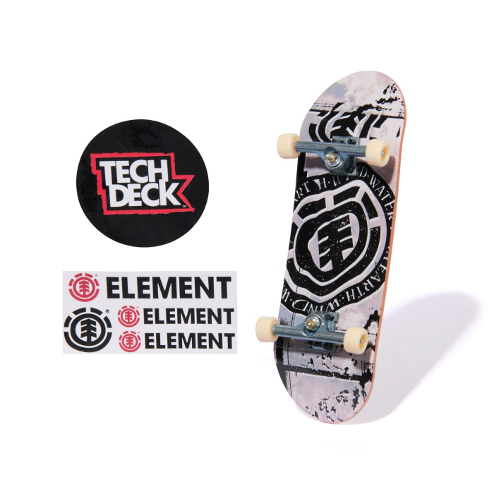 TECH DECK PACHET DE BAZA MINI PLACA DE SKATEBOARD ELEMENT [2]