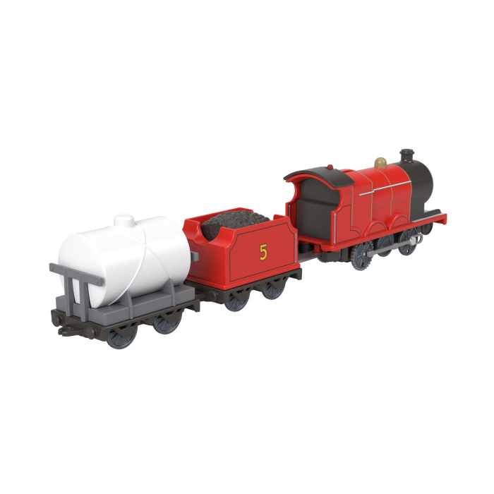 THOMAS LOCOMOTIVA MOTORIZATA CLASIC JAMES CU 2 VAGOANE [4]