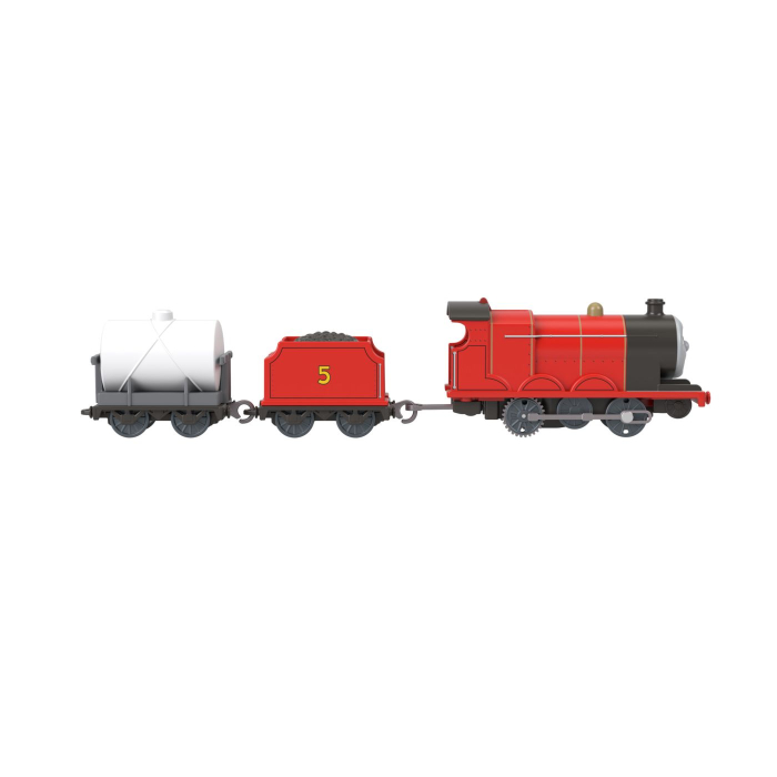 THOMAS LOCOMOTIVA MOTORIZATA CLASIC JAMES CU 2 VAGOANE [6]