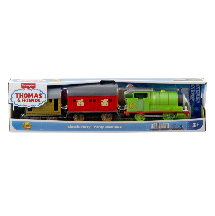 THOMAS LOCOMOTIVA MOTORIZATA PERCY CU 2 VAGOANE [1]