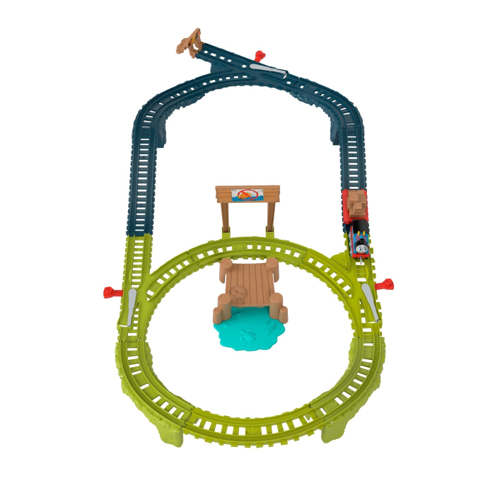 THOMAS SET DE JOACA CU LOCOMOTIVA PUSH ALONG THOMAS SI ACCESORII [7]