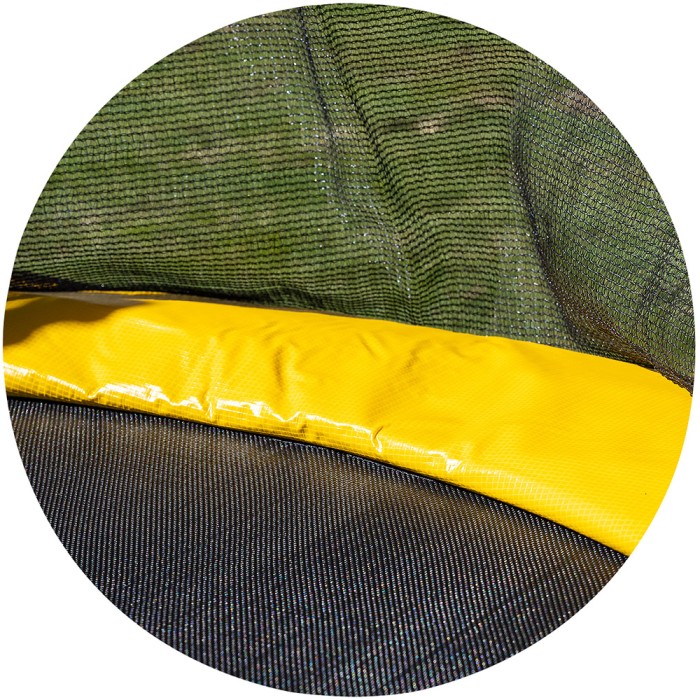Trambulina Chipolino Sporty 140 cm cu cos baschet yellow [6]