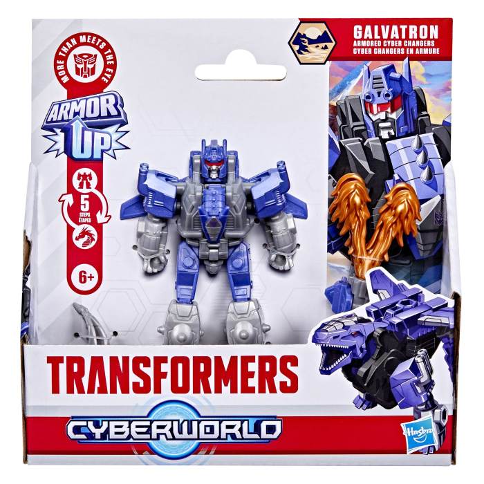 TRANSFORMERS CYBERWORLD ROBOT GALVATRON BLINDAT TRANSFORMABIL [1]