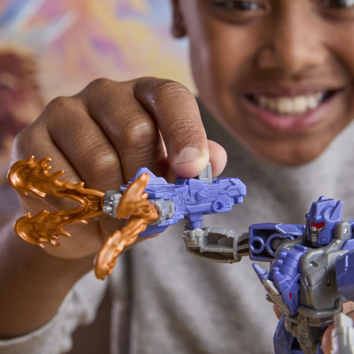 TRANSFORMERS CYBERWORLD ROBOT GALVATRON BLINDAT TRANSFORMABIL [5]