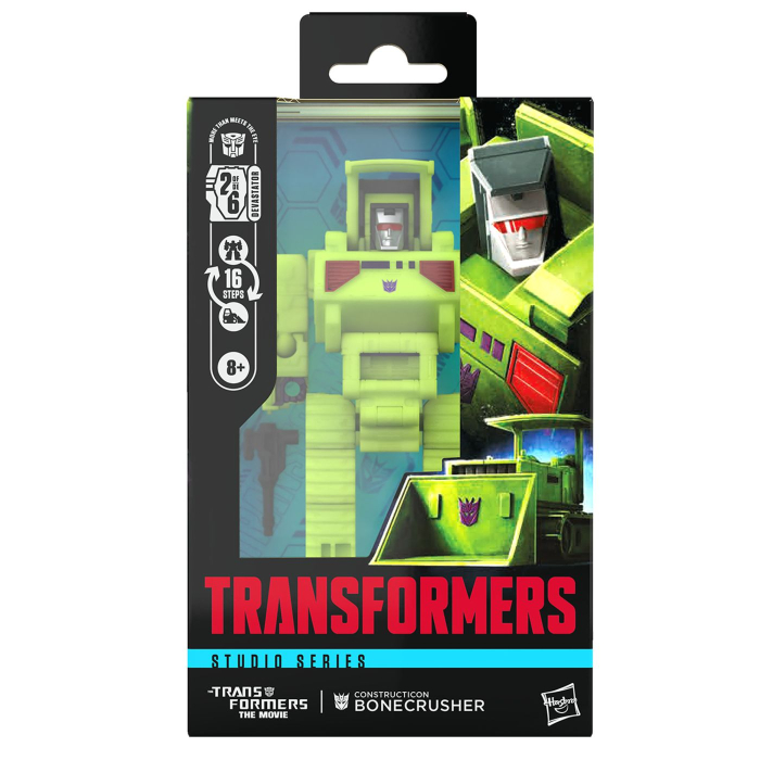 TRANSFORMERS ROBOT CONSTRUCTICON BONECRUSHER STUDIO SERIES [1]
