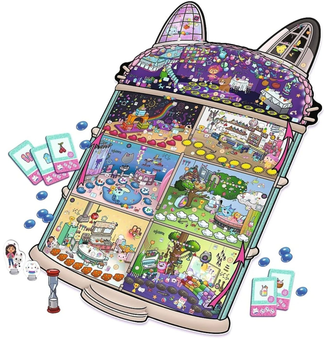 TREFL GABBYS DOLLHOUSE JOC DE SOCIETATE DETECTIVUL MEOW [2]