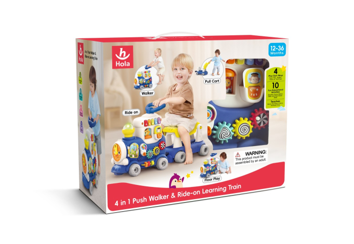 TRENULET 4 IN 1 ALBASTRU [1]