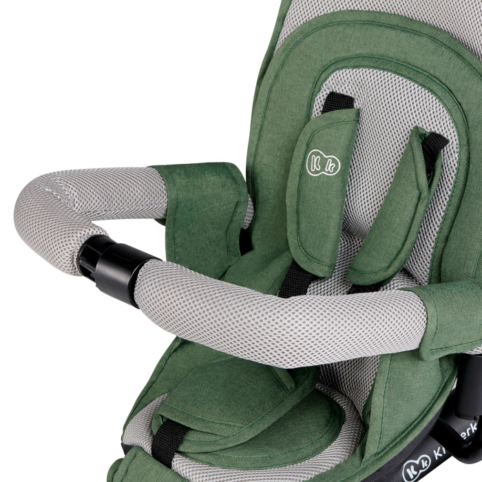 TRICICLETA KINDERKRAFT SPINSTEP, GREEN [7]