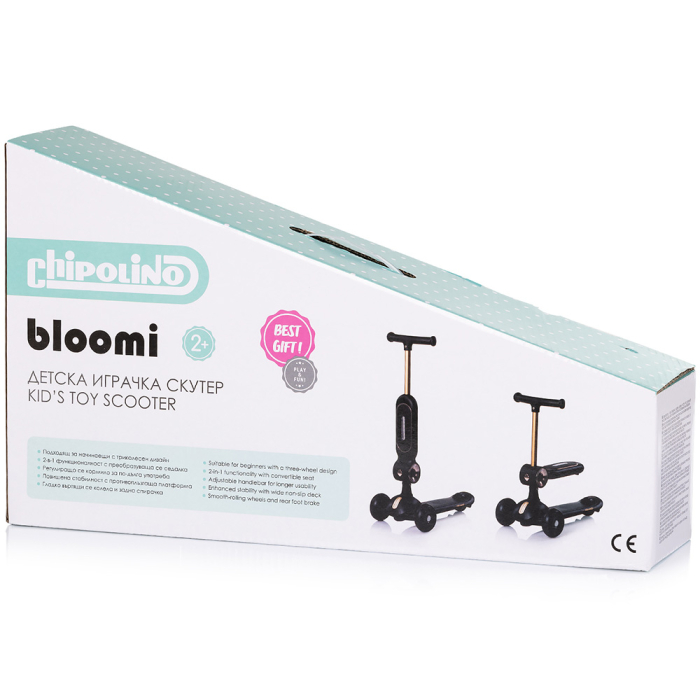 Trotineta Chipolino Bloomi black [7]