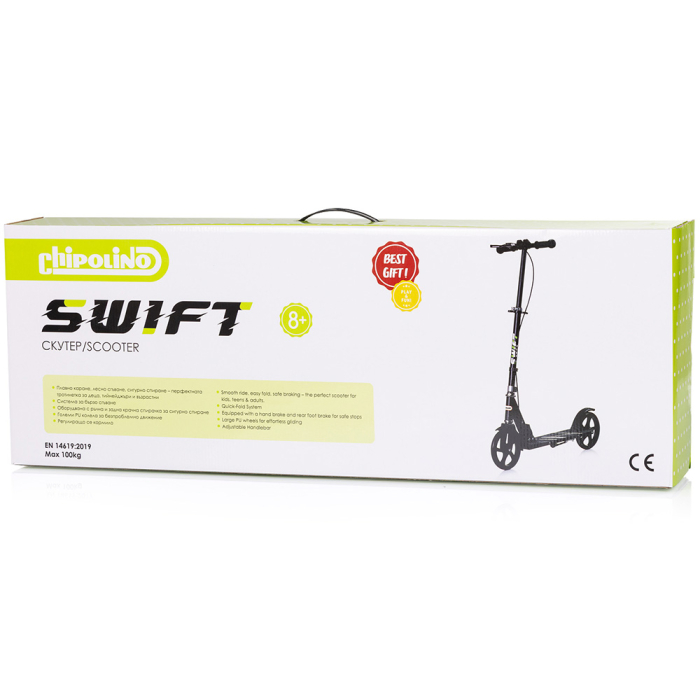 Trotineta Chipolino Swift black [5]